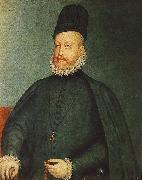 SANCHEZ COELLO, Alonso Portrait of Philip II af china oil painting artist